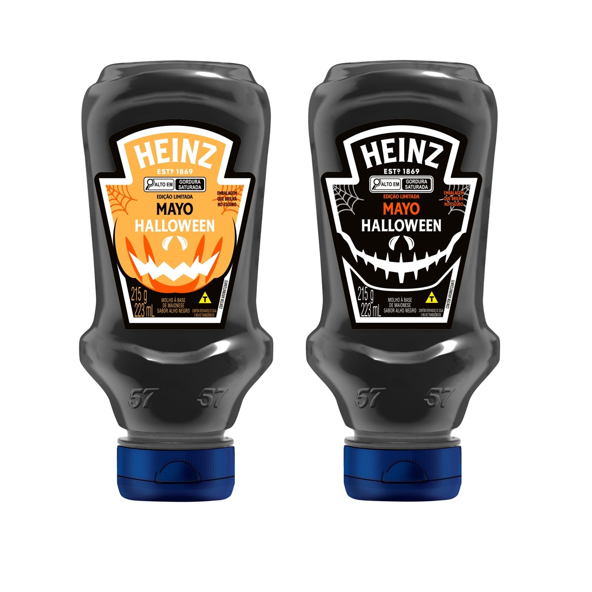 MAIONESE HEINZ HALLOWEEN 16X215GR