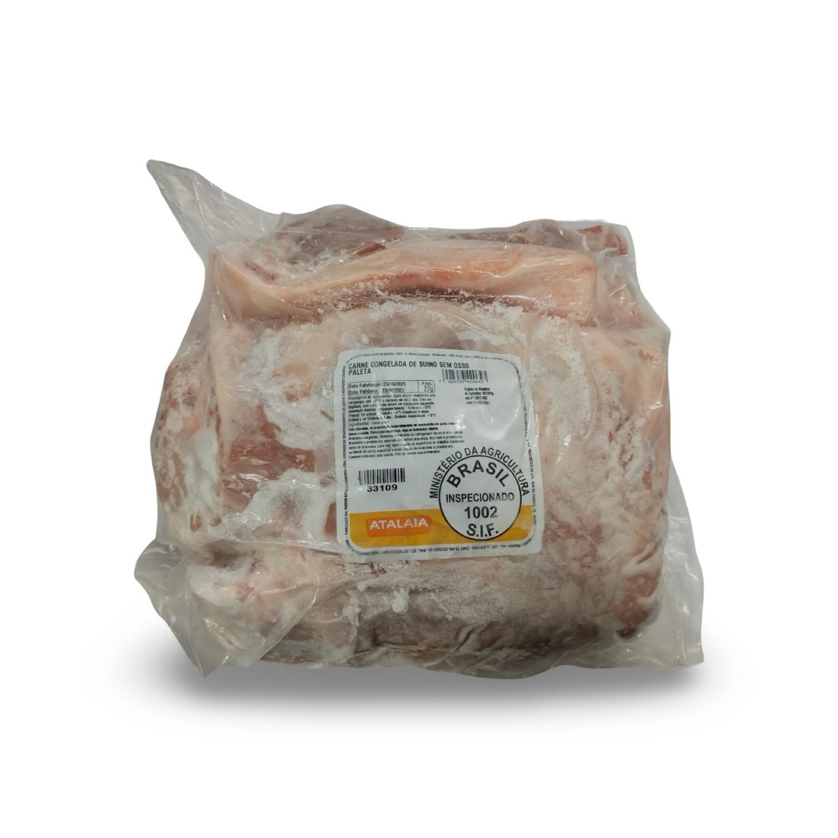 PALETA SUINA S/OSSO S/P ATALAIA CX20KG