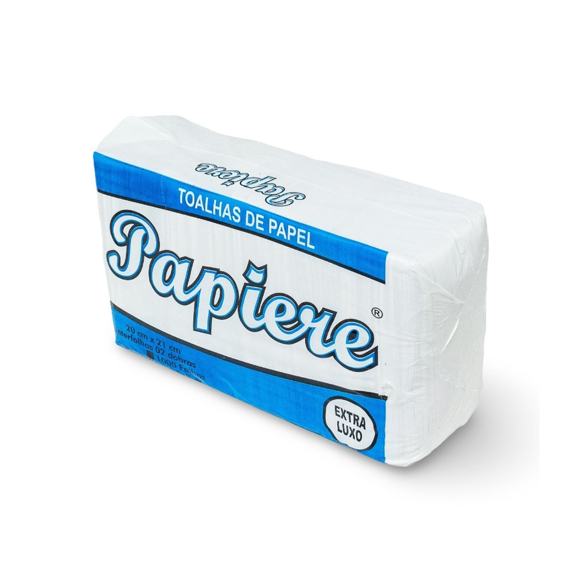 TOALHA PAPIERE EXTRA LUXO 20X21CM
