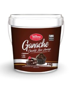 GANACHE CHOCO MEIO AMARGO VABENE 4X4KG