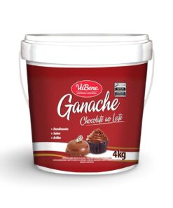 GANACHE CHOCO AO LEITE VABENE 4X4KG