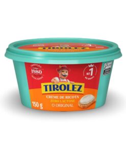 CREME RICOTA ZERO LAC TIROLEZ 16X150G