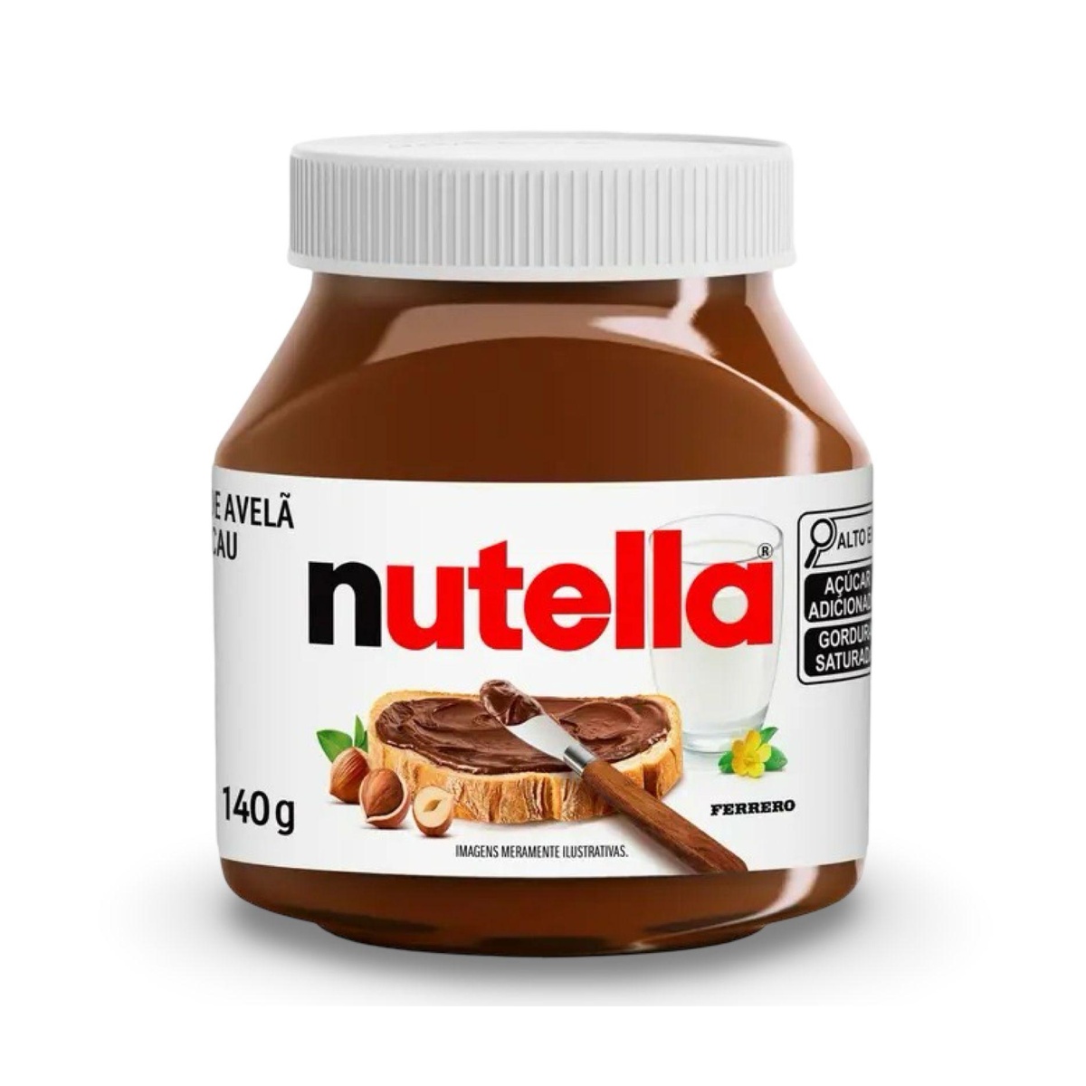 CREME AVELA NUTELLA 10X140GR