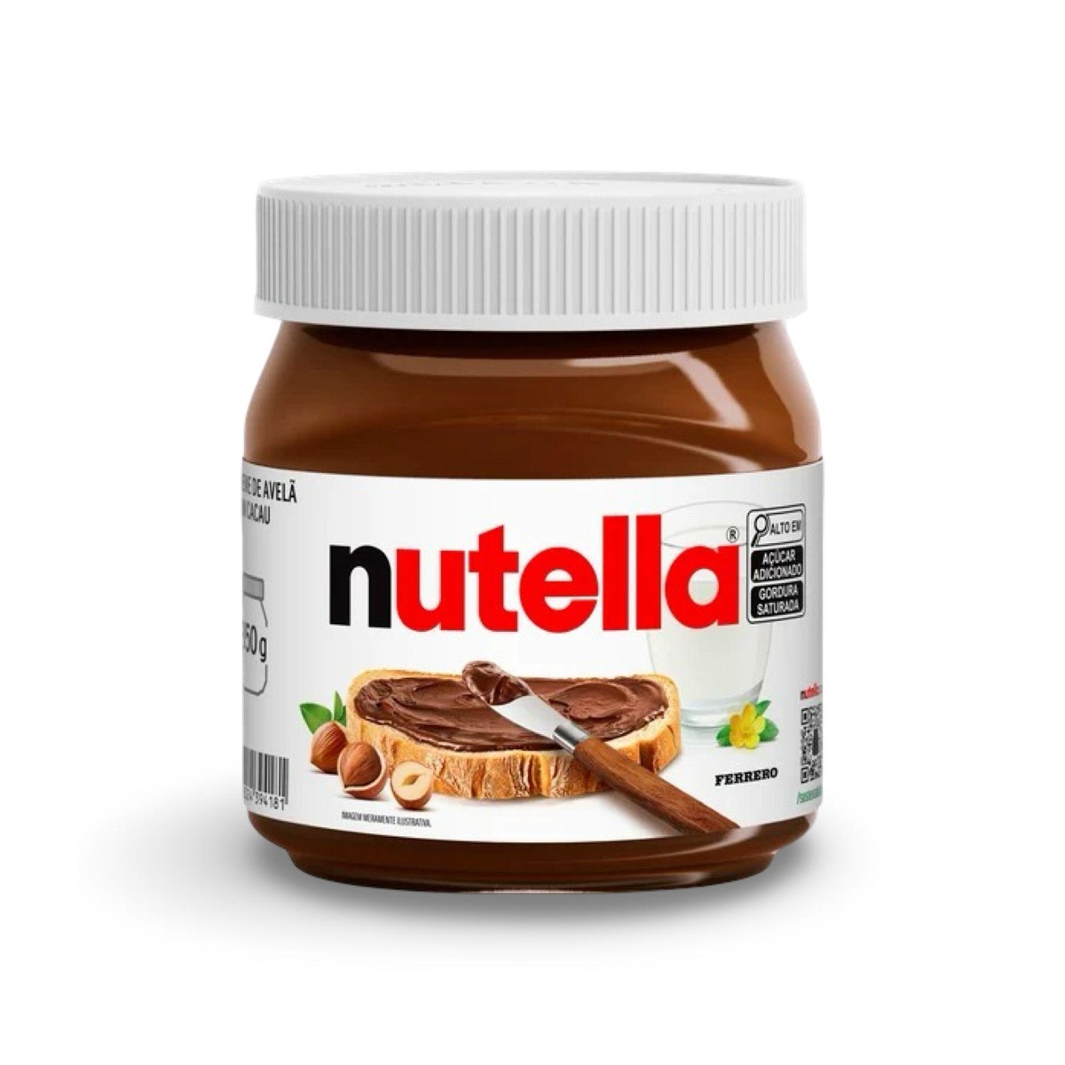 CREME AVELA NUTELLA 12X350GR
