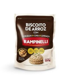 BISC ARROZ INT GERGELIM CHIA LINH12X150G