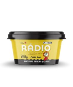 MANTEIGA RADIO C/SAL 24X200GR