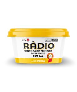 MANTEIGA RADIO S/SAL 24X200GR