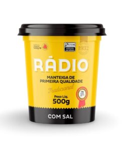MANTEIGA RADIO C/SAL 12X500GR