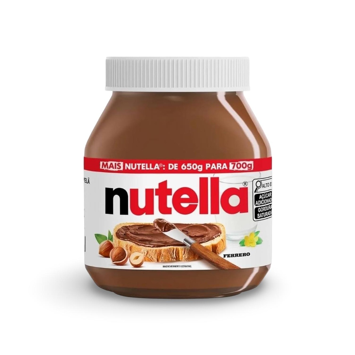 CREME AVELA NUTELLA 6X700GR