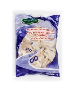 BACALHAU DESFIADO 1KG CX10K