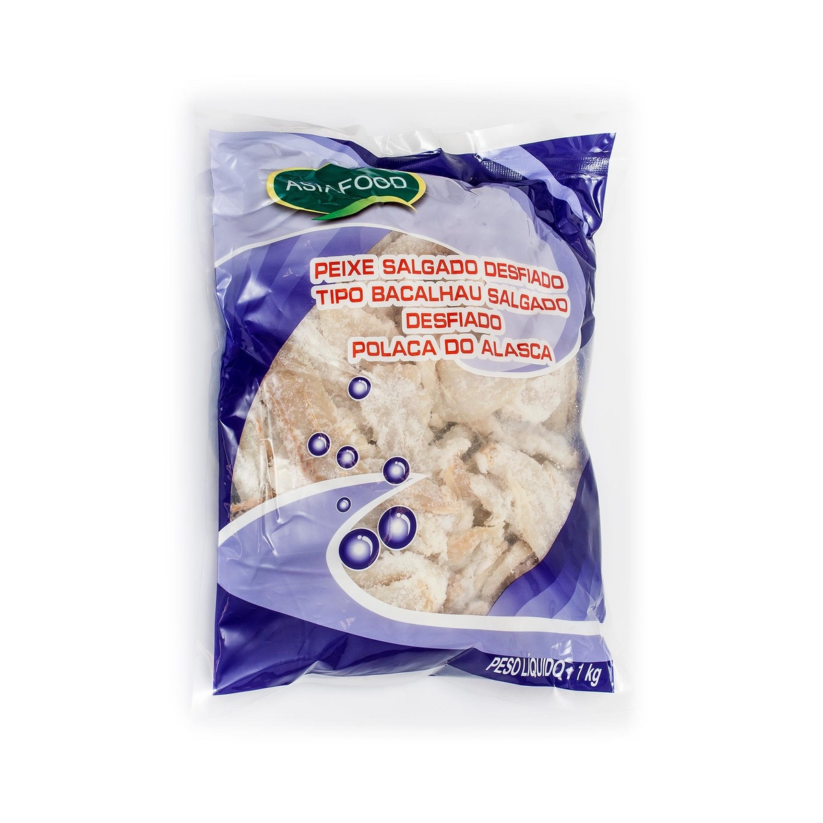 BACALHAU DESFIADO 1KG CX10K