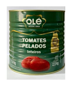 TOMATE PELADO OLE LT 6X2,5KG