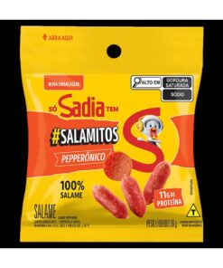 SALAME SNACK SADIA PEPPERONI 50X36GR